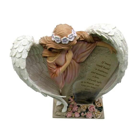 Hamilton Collection Angel In Loving Memory Statue MEMORIAL FIGURINE 12" Tall - Picture 8 of 12